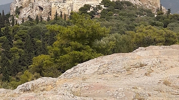 View of the Acropolis from Pnyx