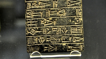 Stone Foundation Tablet of Gudea