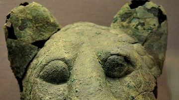 Lion's Head from the Temple of Ninhursag