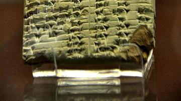 Kassite-Akkadian Lexical Clay Tablet