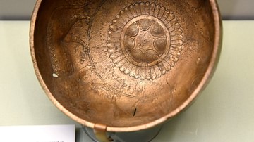 Phoenician Bronze Bowl from Nimrud