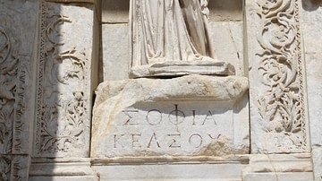 Sophia-Wisdom, Celsus Library, Ephesos