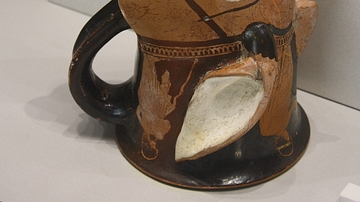 Mule-shaped Rhyton, Tarentum