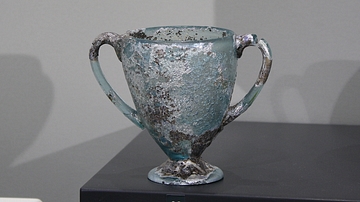 Roman Two-handled Glass Cup