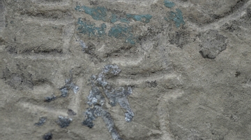 Detail, Gopala Jewish Tombstone