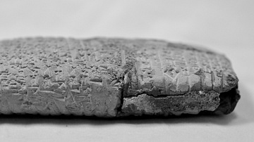 Illegally Excavated Mesopotamian Clay Tablet [8]