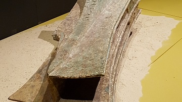 Rostrum from a Roman Warship (Detail)