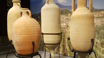 Olive Oil Amphora From Africa