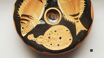 Ancient Fish Plate from Campania