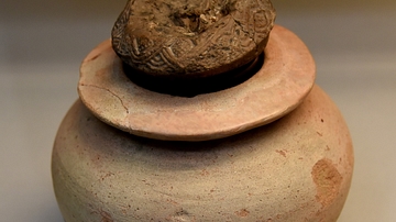 Sealed Clay Jar Stopper