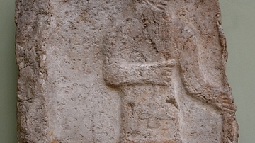 Limestone Relief of an Aramaean King
