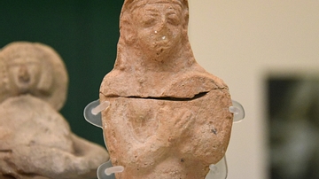 Tambourine Player from Ancient Israel