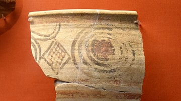 Philistine Pottery Sherd