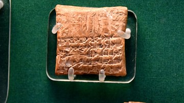 Clay Tablet from Alalakh with Idrimi's Seal