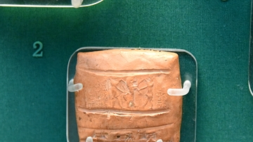 Cuneiform Tablet from Alalakh with Saustatar's Seal