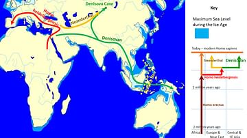 Spread and Evolution of Denisovans