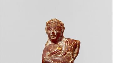Etruscan Amber Figurine