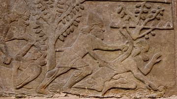 Assyrian Soldiers Slaughtering their Enemies