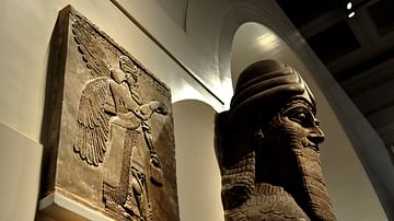 Wall Reliefs: Apkallus of the North-West Palace at Nimrud