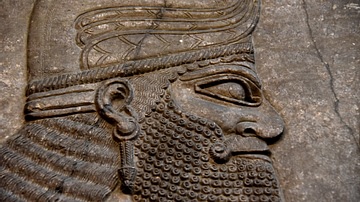 Apkallu, Panel of Door C, Nimrud