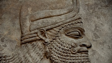 Head of an Apkallu, Panel 6