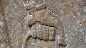 Bucket Held by an Apkallu, Nimrud