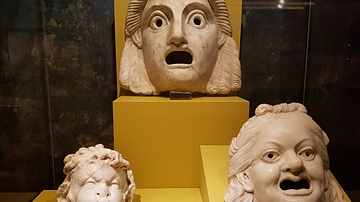 Three Fountain Heads from Pompeii