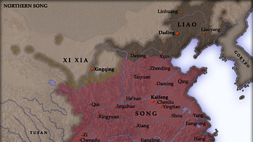 Northern Song Dynasty Map