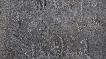 Arabic Graffiti at the Temple of Garni
