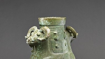 Shang Dynasty Bronze Zun