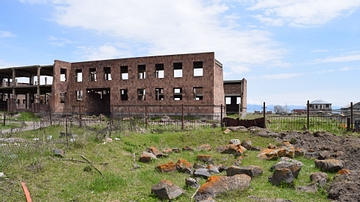 Burial Blocks at Lchashen in Armenia