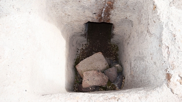 Entrance to Urartian Burial Niche at Agarak