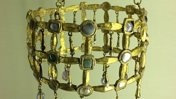 Votive Crown from Visigothic Spain