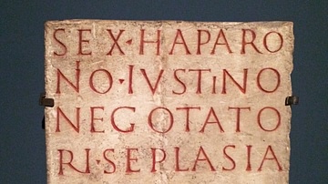 Inscription on the Tomb of an Perfume Trader