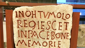 Gravestone for German Man in Latin