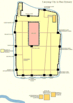 Map of Luoyang