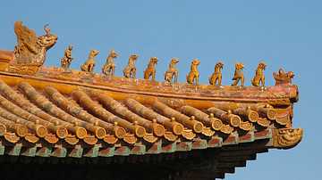 Traditional Chinese Roof Tiles & Acroteria