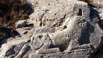 Lion Relief from Thera