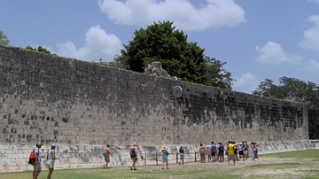 The Grand Ball Court at Chichen Itza