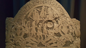 Viking Rune Stone (Sanda, Sweden)