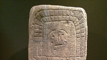 Stela of Hernán Pérez VI from Bronze Age Iberia