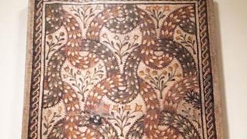 Hispano-Roman Plant Mosaic