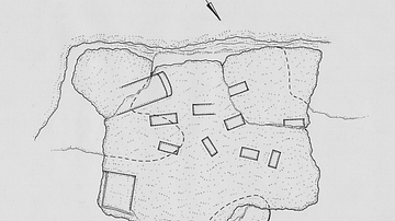 Plan of the Pseudo Dolmen of Avola