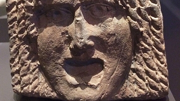 Hispano-Roman Tragedy Mask
