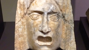 Hispano-Roman Marble Mask