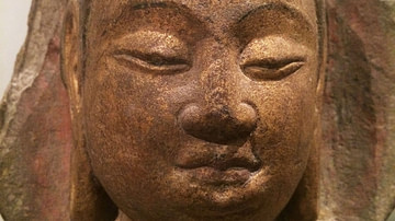 Head of a Bodhisattva from China's Sui Dynasty