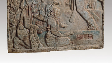 Presentation of Captives to a Maya Ruler