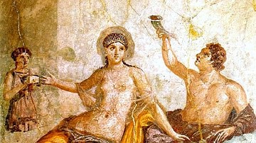 Roman Banquet Fresco