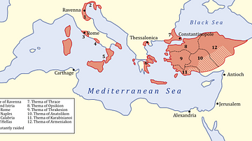 Byzantine Empire, 717 CE