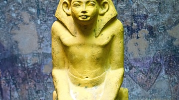 Statuette of Egyptian Governor Khnumnakht